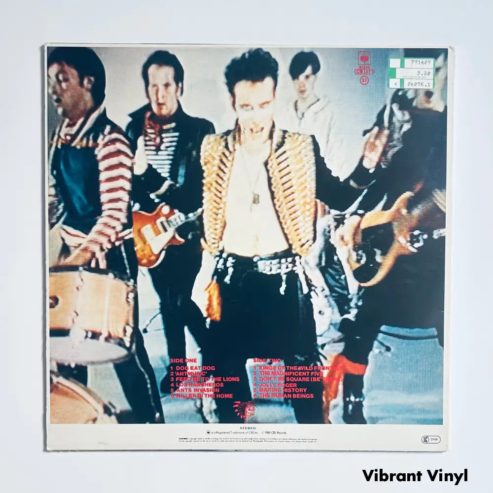 Adam and the Ants - Kings of the Wild Frontier - 12in Album Picture Sleeve Album