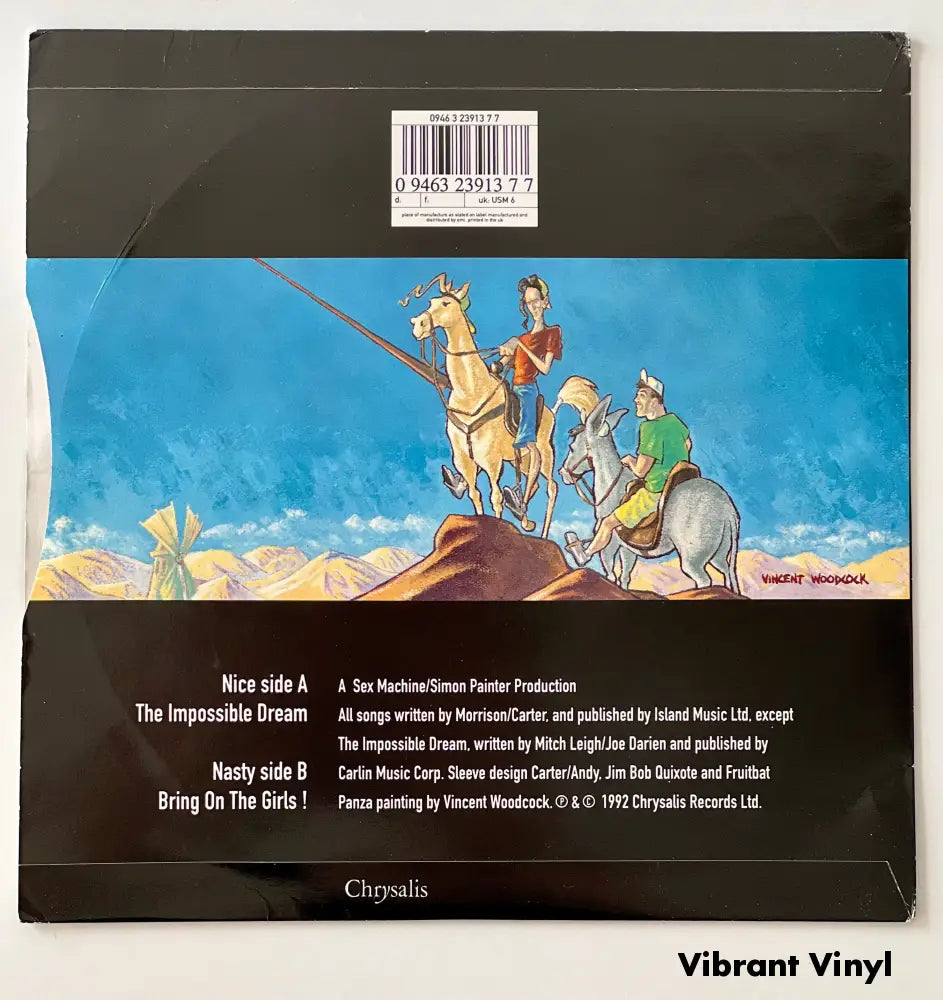 Carter USM - The Impossible Dream - 7in Single Picture Sleeve Single