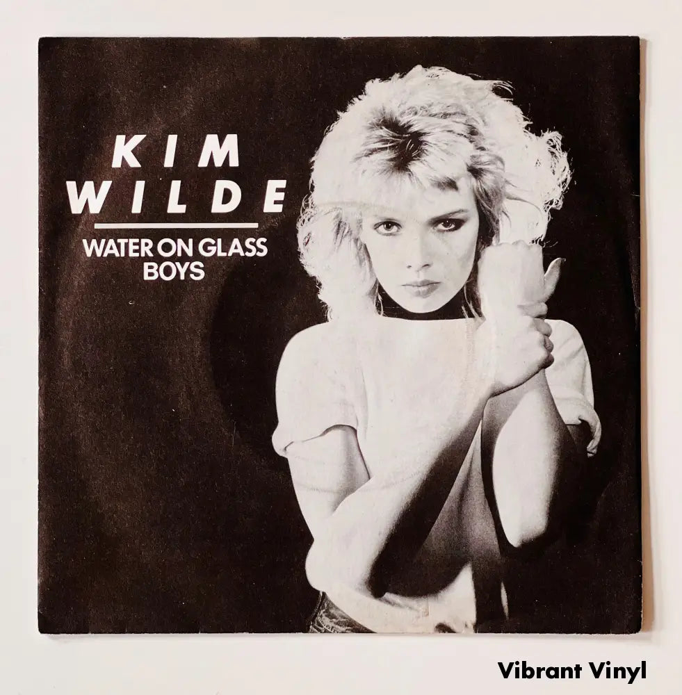 Kim Wilde - Water On Glass - 7in Single Picture Sleeve Single