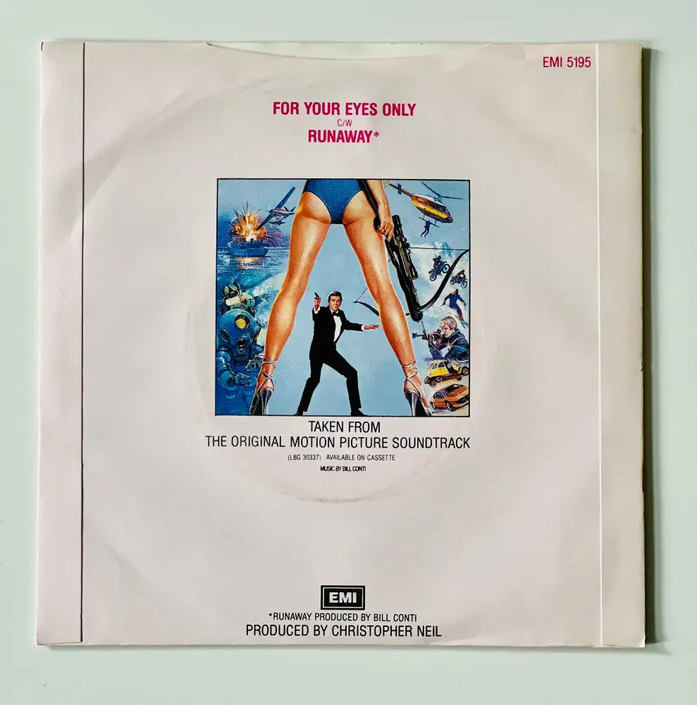Sheena Easton - For Your Eyes Only - 7in Single Picture Sleeve Single