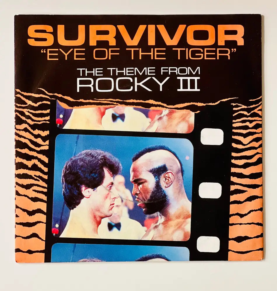 Survivor - Eye Of The Tiger - 7in Single Picture Sleeve Single