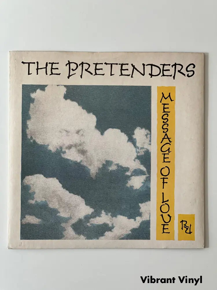 The Pretenders - Message of Love - 7in Single Picture Sleeve Single