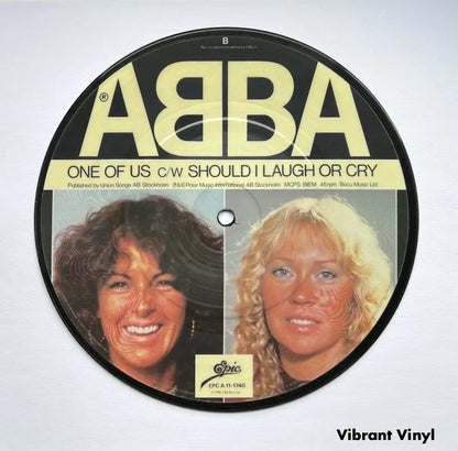 Abba - One of Us - 7in Single Picture Disc Vinyl Single