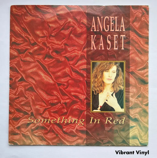 Angela Kaset - Something in Red - 7in Single Picture Sleeve Single