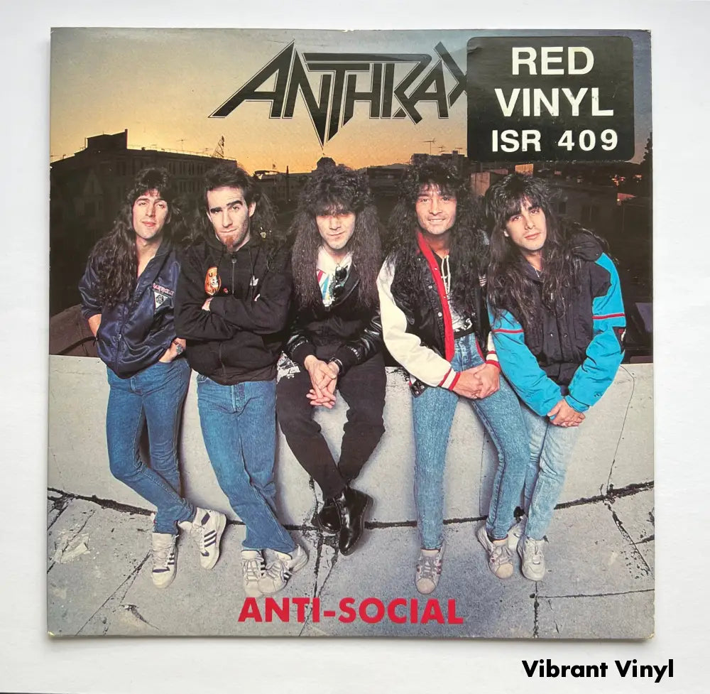 Anthrak - Anti-Social - 7in Single Coloured Vinyl Single