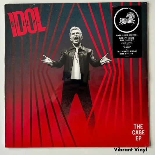Billy Idol - The Cage EP - 12in Album Picture Sleeve Album