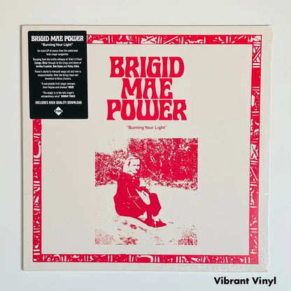 Brigid Mae Power - Burning Your Light - 12in Album Picture Sleeve Album