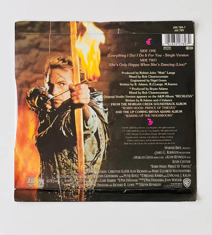 Bryan Adams - (Everything I Do) I Do It For You - 7in Single Picture Sleeve Single