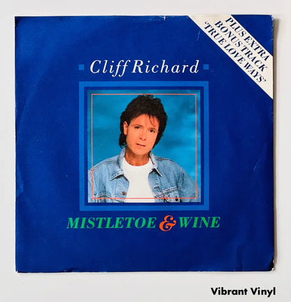Cliff Richard - Mistletoe & Wine - 7in Single Picture Sleeve Single