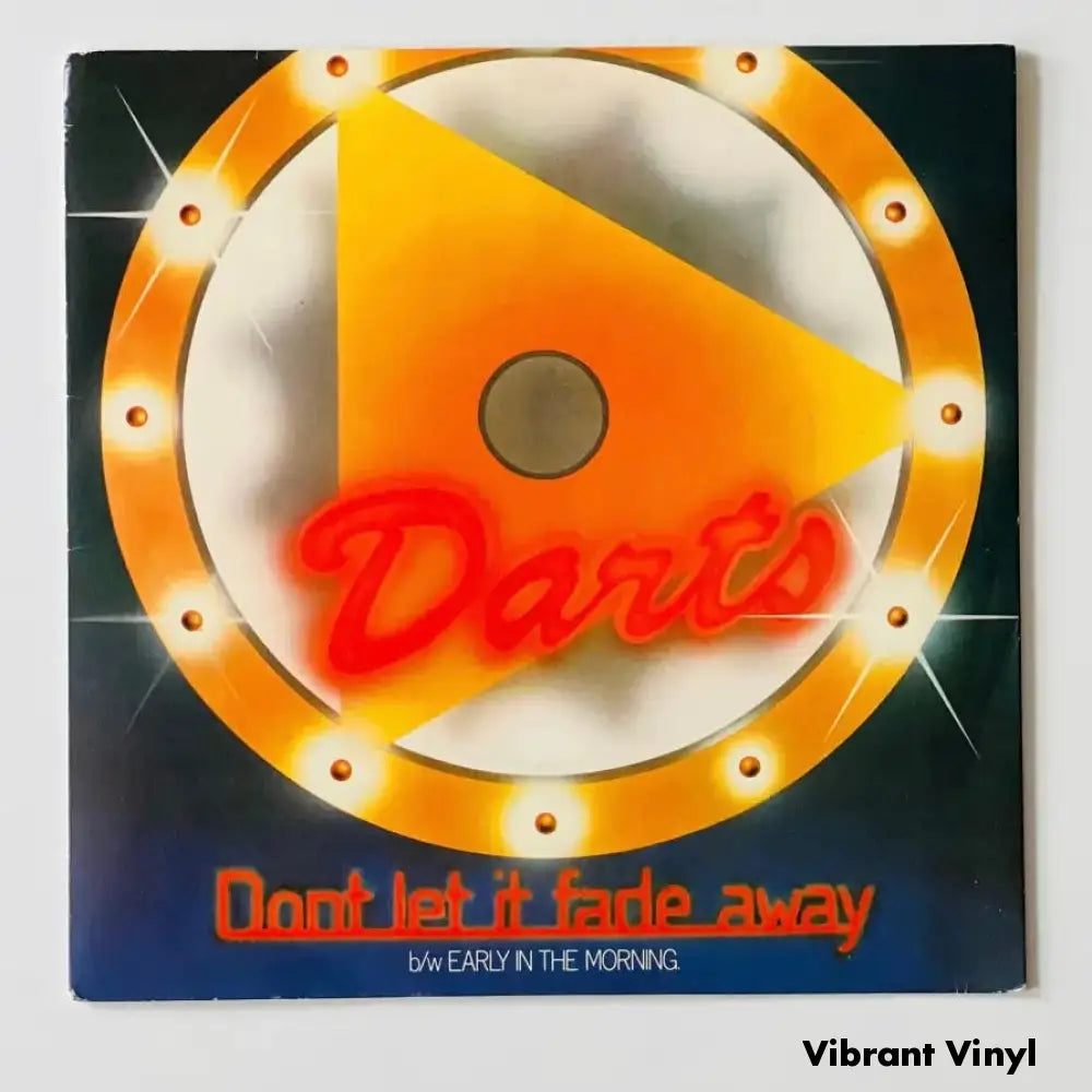Darts - Don’t Let It Fade Away - 7in Single Picture Sleeve Single
