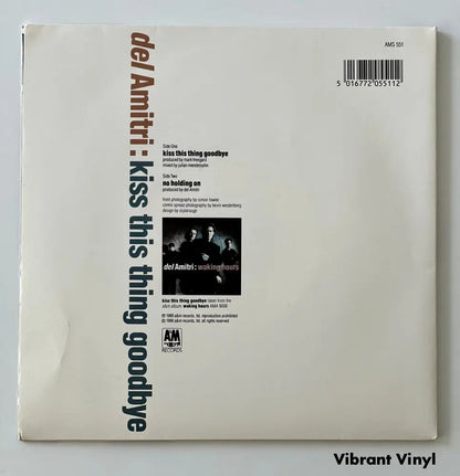 Del Amitri - Kiss This Thing Goodbye- 7in Single Picture Sleeve Single