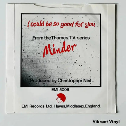 Dennis Watermam - I Could Be So Good For You - 7in Single Picture Sleeve Single