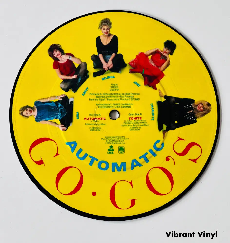 Go Go’s - Automatic - 7in Single Picture Disc Vinyl Single