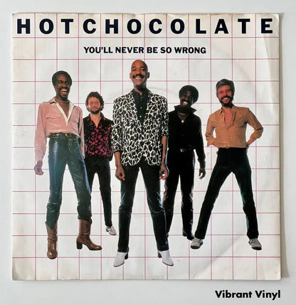 Hot Chocolate - You’ll Never Be So Wrong - 7in Single Picture Sleeve Single