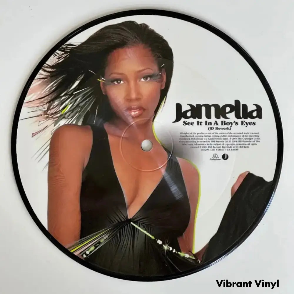 Jamelia - See It In A Boy’s Eyes - 7in Single Picture Disc Vinyl Single