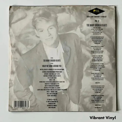 Jason Donovan - Too Many Broken Hearts - 7in Single Picture Sleeve Single