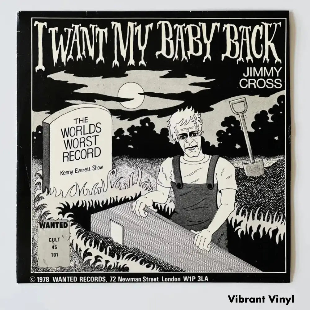 Jimmy Cross - I Want My Baby Back - 7in Single Picture Sleeve Single