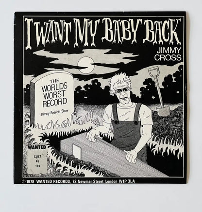 Jimmy Cross - I Want My Baby Back - 7in Single Picture Sleeve Single