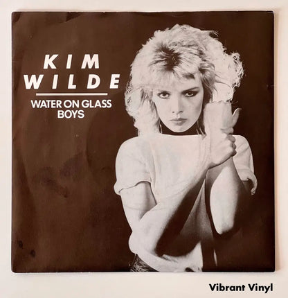 Kim Wilde - Water On Glass - 7in Single Picture Sleeve Single