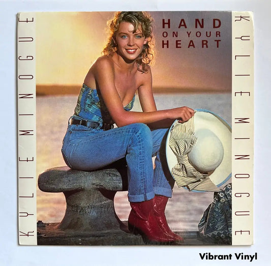 Kylie Minogue - Hand on your Heart - 7in Single Picture Sleeve Single