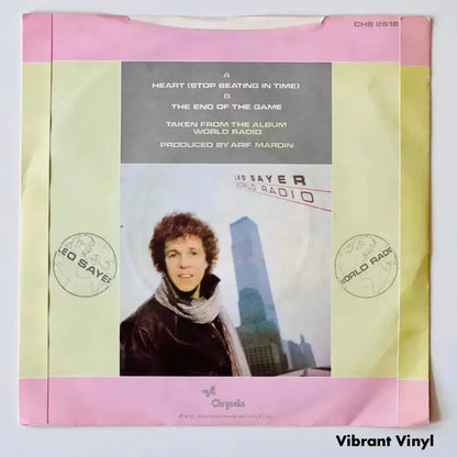 Leo Sayer - Heart - 7in Single Picture Sleeve Single