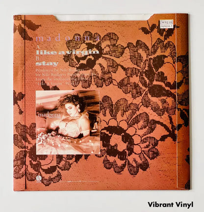 Madonna - Like A Virgin - 7in single Picture Sleeve Single