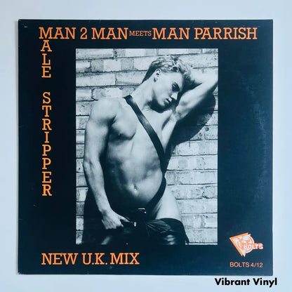 Man to Man meets Man Parrish - Male Stripper - 12in Single Picture Sleeve Single