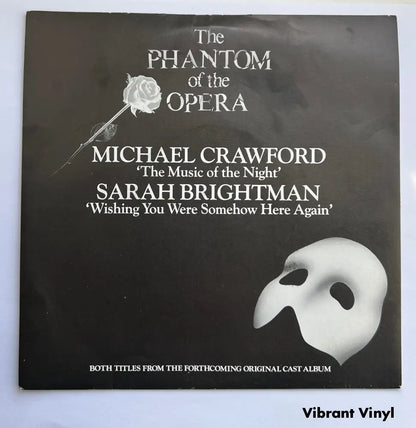 Michael Crawford - The Music of the Night - 7in Single Picture Sleeve Single