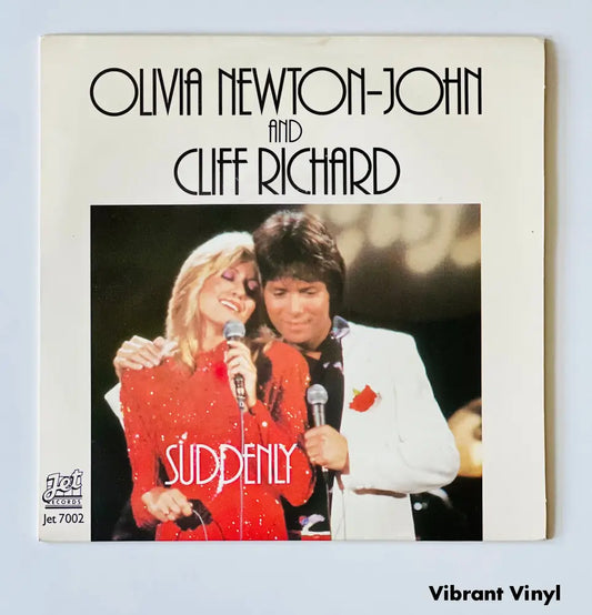 Olivia Newton-John & Cliff Richard - Suddenly - 7in Single Picture Sleeve Single