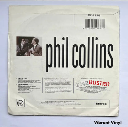 Phil Collins - Two Hearts - 7in Single Picture Sleeve Single