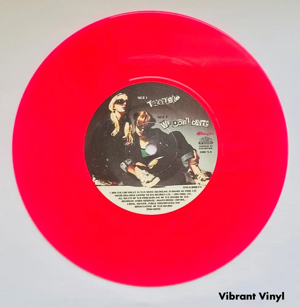 Shampoo - Trouble - 7in Single Coloured Vinyl Single