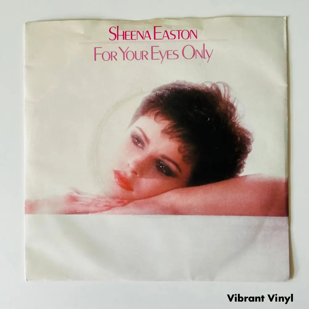 Sheena Easton - For Your Eyes Only - 7in Single Picture Sleeve Single
