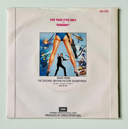Sheena Easton - For Your Eyes Only - 7in Single Picture Sleeve Single