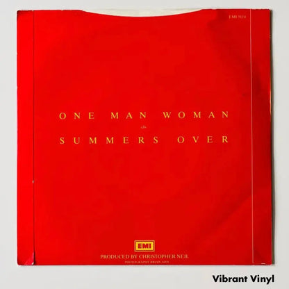 Sheena Easton - One Man Woman - 7in Single Picture Sleeve Single