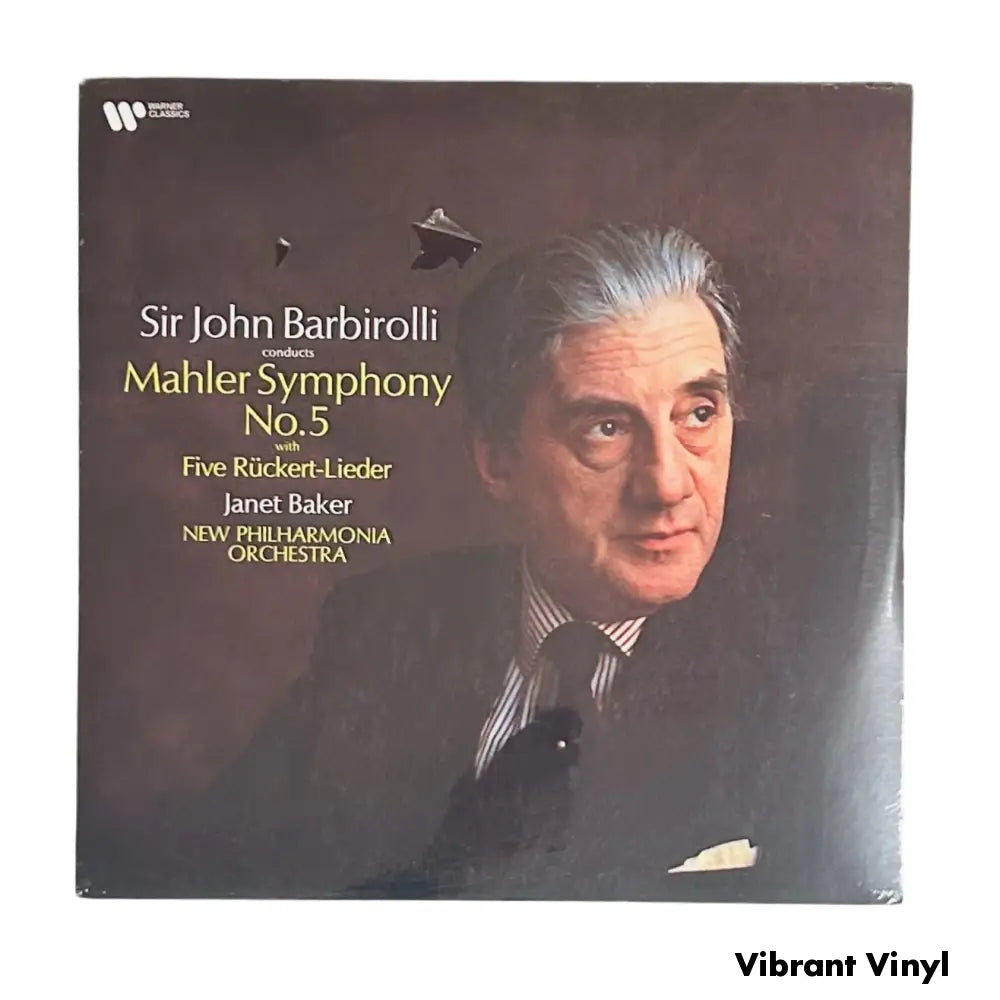 Sir John Barbirolli - Mahler Symphony No. 5 - 12in Album Picture Sleeve Album