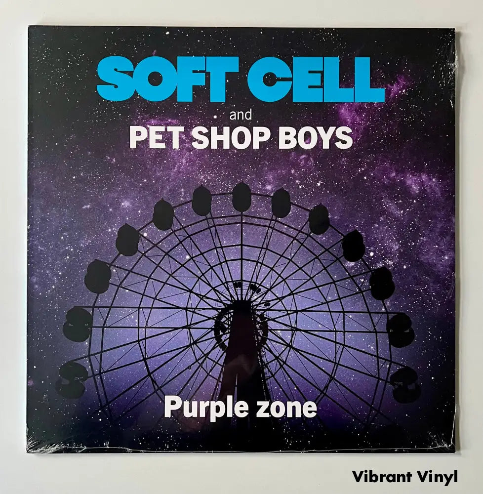 Soft Cell & Pet Shop Boys - Purple Zone - 12in Single Picture Sleeve Single