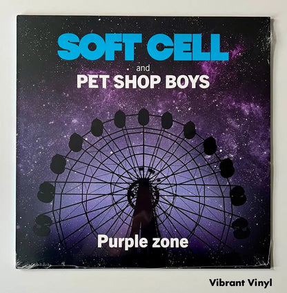 Soft Cell & Pet Shop Boys - Purple Zone - 12in Single Picture Sleeve Single