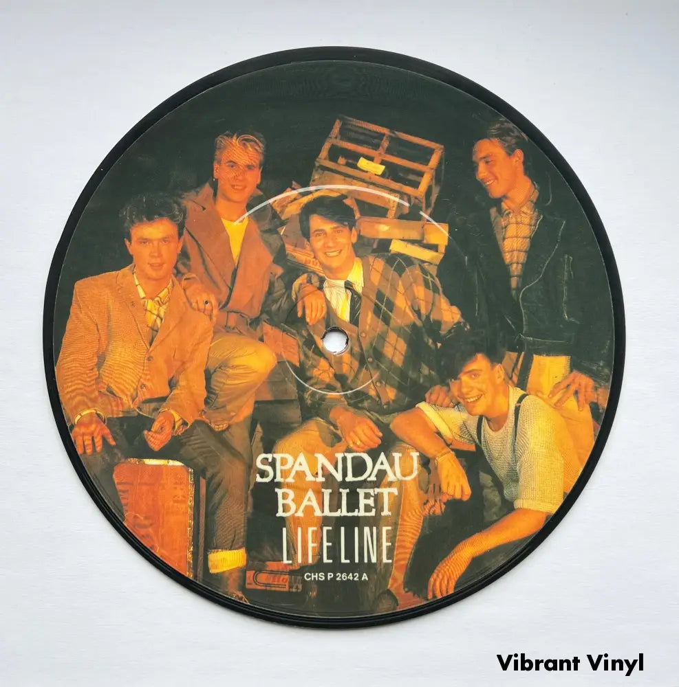 Spandau Ballet - Lifeline - 7in Single Picture Disc Vinyl Single