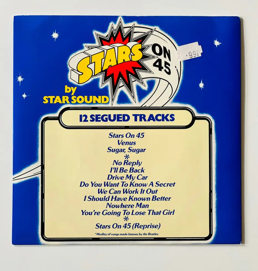 Star Sound - Stars On 45 - 7in Single Picture Sleeve Single