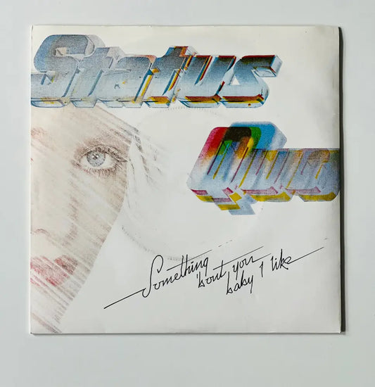 Status Quo - Something Bout You Baby I Like - 7in Single Picture Sleeve Single