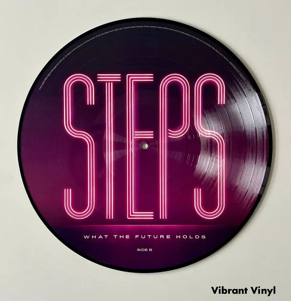 Steps- What The Future Holds - 12in Album Picture Disc Vinyl Album