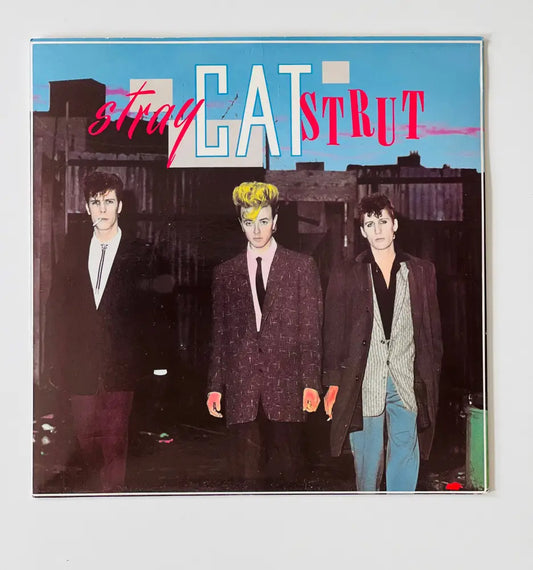 Stray Cats - Stray Cat Strut - 7in Single Picture Sleeve Single