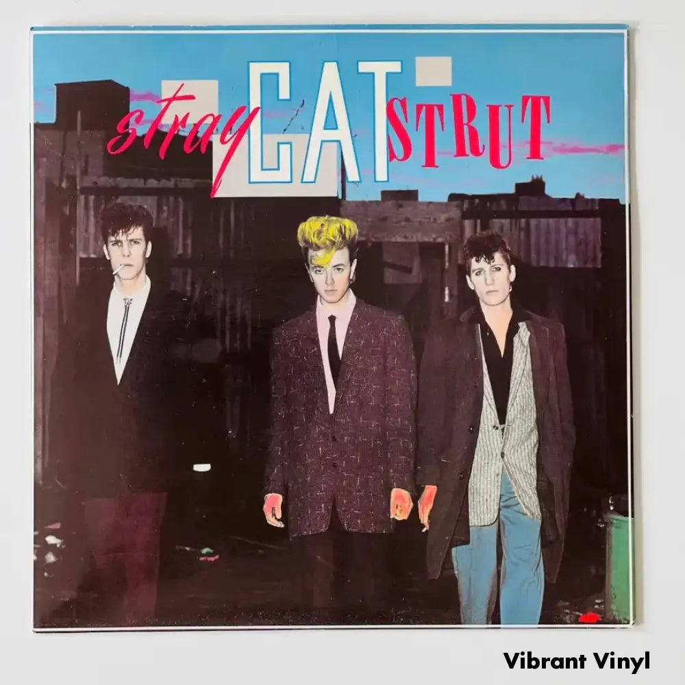 Stray Cats - Stray Cat Strut - 7in Single Picture Sleeve Single