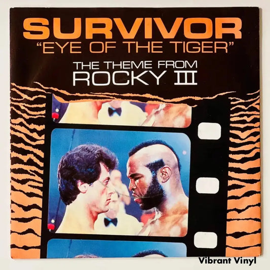 Survivor - Eye Of The Tiger - 7in Single Picture Sleeve Single
