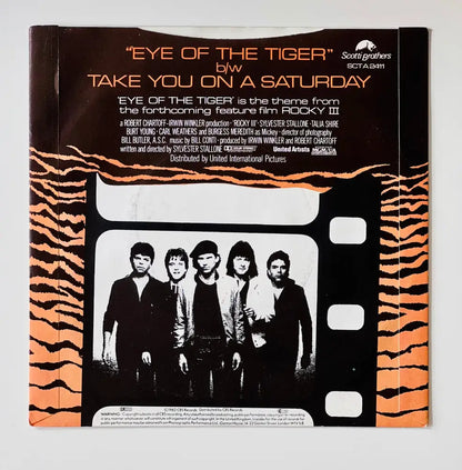 Survivor - Eye Of The Tiger - 7in Single Picture Sleeve Single