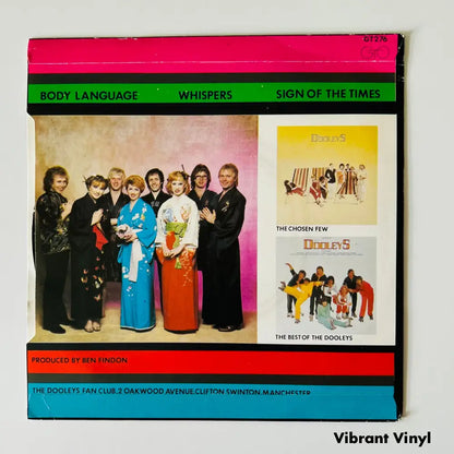 The Dooleys - Body Language- 7in Single Picture Sleeve Single
