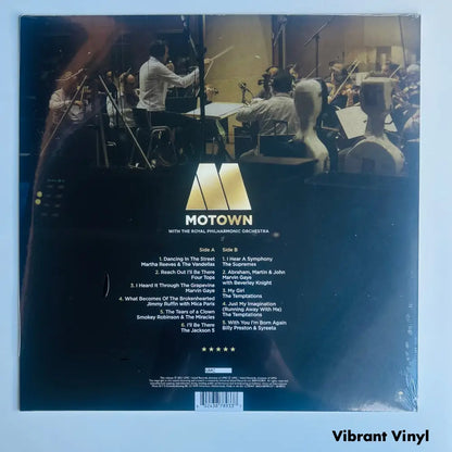 The Royal Philharmonic Orchestra - Motown - 12in Album Picture Sleeve Album