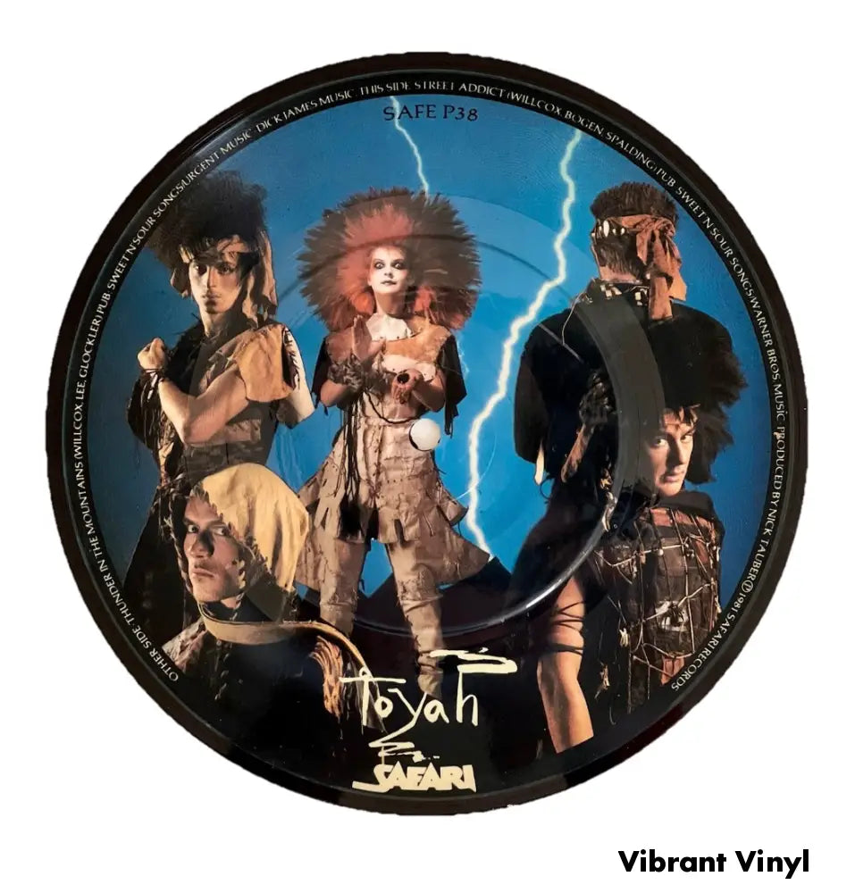 Toyah - Thunder in the Mountains - 7in Single Picture Disc Vinyl Single