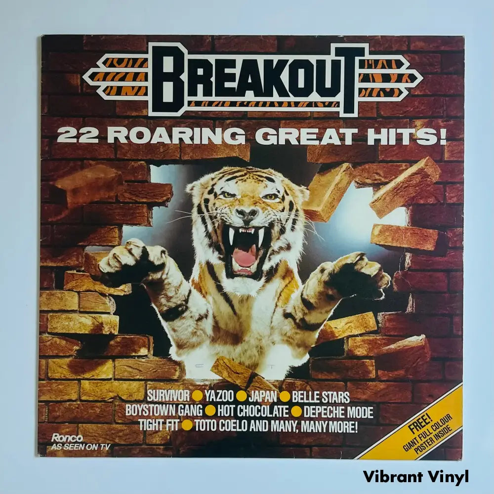 Various Artists - Breakout (22 Roaring Great Hits) - 12in Album Picture Sleeve Album