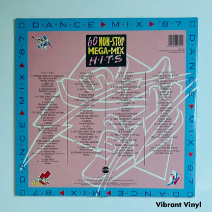 Various Artists - Dance Mix 87’ - 12in Album Picture Sleeve Album